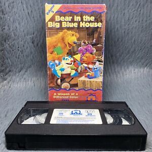 Bear in the Big Blue House - Volume 5 VHS Tape 1999 A Wagon Of A Different Color
