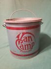 Vintage Van Camp Hardware Co. 2-Pc Fishing Minnow Bucket