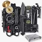 14 In 1 Outdoor Emergency Gear Survival Kit Camping Hiking Tactical Equipment