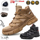 Men's Sneakers Safety Shoes Steel Toe Work Boots Indestructible Waterproof Boot
