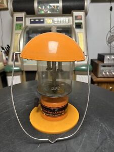 Vintage Sears Double Mantle Orange Propane Lantern 920.727850. Coleman Pyrex