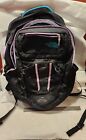 The North Face RECON Backpack Multi-Pocket Black Hiking School Laptop 18” X 13”
