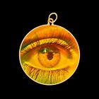 9ct Gold Hologram Pendant - Eye (Medium) - No Chain