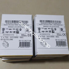 One New WAGO 750-337/000-001 PLC Module In Box Shipping DHL or FedEX