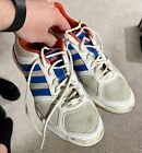 Adidas TopSala X Mens 11.5 White Blue Orange Indoor Soccer Shoes Futsal Royal