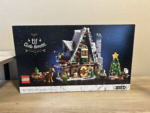 LEGO 10275 Elf Club House Winter Village Collection Set NEW IN BOX RETIRED READ