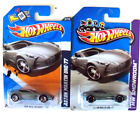 HOT WHEELS LOT TWO SILVER ASTON MARTIN ONE-77 ALL STARS RED LINE &SHOWROOM NIP