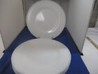 Set Of 4 Vintage Westmoreland Milk Glass Dinner Plates  Beaded Edge 10 1/4