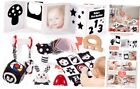 Baby Toys 0-6 Months - 30 PCS Newborn Toys Black and White Sensory High