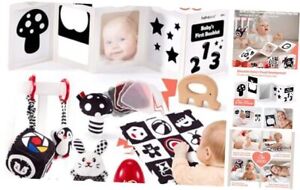 New Listing Baby Toys 0-6 Months - 30 PCS Newborn Toys Black and White Sensory High