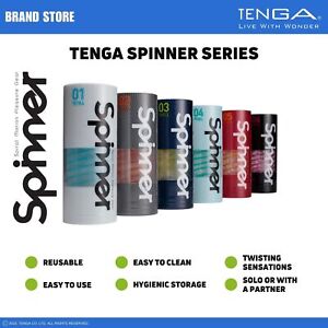 TENGA SPINNER Reusable Spiral-Motion Male Masturbator/Stroker NIB NWT