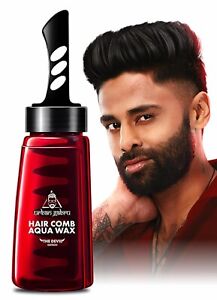 UrbanGabru Aqua Hair Comb Wax | 2-in-1 Men Hair Styling Wax (6.67 Fl Oz)