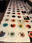 Lot Of 70 45 Rpm Vinyl Records VG Or Better All 80’s #22