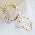 925 Silver,Rose Gold,Gold Women Jewelry Creative Wedding Hoop Earring A Pair
