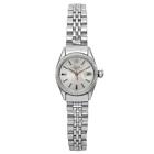 Vintage Rolex Oyster Perpetual Lady Date Steel Silver Dial Automatic Watch 6517
