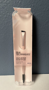 REAL TECHNIQUES Dual-Ended Brow Brush NEW