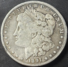 New Listing1891-O $1 Morgan Silver Dollar. Nice Circulated Details, Cleaned