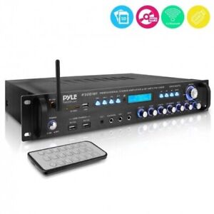 Pyle Multi Channel Bluetooth Preamplifier Receiver, Pro Audio, 3000 Watt P3201BT