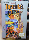 Castlevania 3 Dracula's Curse NES Box Manual and Inserts Only Amazing Condition
