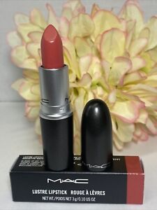 MAC Lustre Lipstick 520 SEE SHEER - FULL SIZE - New In Box Authentic Fast/Free