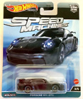 NEW CHASE Hot Wheels Premium Car Culture Speed Machines BLACK PORSCHE 911 GT3