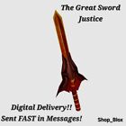 ROBLOX Celebrity Series 3 The Great Sword Justice Toy Code ONLY! - SENT FAST!