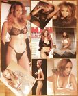 TYRA BANKS Man 1997 magazine cover + 18 pages + poster ebony model sexy photos