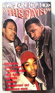 Eyes On Hip Hop The Pain VHS TAPE NEW! Kool G Rap Beannie Segal Half A Mil ++