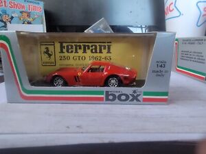 Box Model 1/43 Ferrari 250 GTO 1962-63 #8401 , New In Box, Red