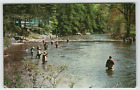 Postcard Fishing at Kriss Pines Trout Hatchery Lehighton, PA