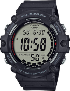 Casio AE1500WH-1AV, Chronograph Watch, Illuminator,  5 Alarms, 10 Year Battery