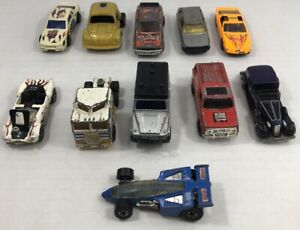 Vtg 80’s Matchbox, Hasbro, Hot Wheels, Kenworth, Kenner Lot of 11 Diecast Cars
