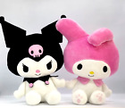 Sanrio Hello Kitty and Friends Kuromi and My Melody Stuffed Plush Doll 8