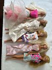 Vintage Mattel Lot of 5 Barbie Dolls  All 1966 Twist and Turn