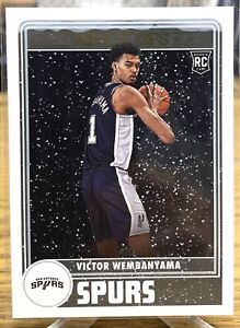 New ListingVictor Wembanyama RC 2023-24 NBA Hoops Basketball #298 Winter Tribute SA Spurs