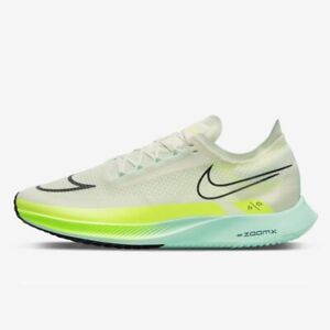 New Nike ZoomX Streakfly Road Running Shoes - Coconut Milk/ Volt (DX3415-100)