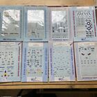 DECAL MEGA LOT! Super & Micro Scale All Jets USN UAF Bombers 23 Sets Nice Clean!