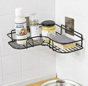 Shower Caddy Shelf Bathroom Corner Bath Storage Holder Organizer Triangular Rack
