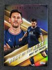2021-22 Topps UEFA LIONEL MESSI Best Of The Best Most Key Passes PSG #BB-13