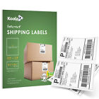 110 Sheets 220 Half Sheet Shipping Labels 8.5 x 5.5 Self Adhesive 200 + 20 EXTRA