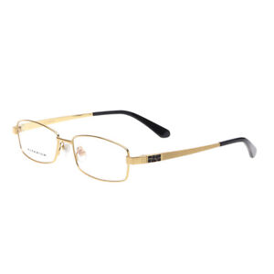 New Business Men's Pure Titanium Full Rim Eyeglasses Frames Rectangular Eyewear