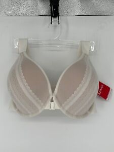 NEW Spanx BRA-LLELUJAH Illusion Lace Full Cover Bra Linen/Champagn Beige Sz 38C