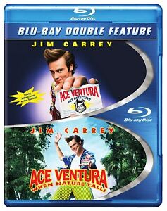 Ace Ventura: Pet Detective / Nature Calls (Blu-ray) NEW Sealed (Damaged Case)