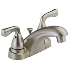 Delta Foundations Two Handle Bathroom Faucet in Stainless- Certified Refurbished