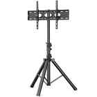 Modern Portable Tripod TV Stand with Swivel & Tilt Mount for 32-75 inch Flat TVs