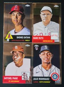 2022 Topps Chrome Platinum Anniversary BASE 1-250 with Hall of Famers You Pick