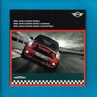 MINI JOHN COOPER WORKS/WORKS CLUBMAN/WORKS CONVERTIBLE 48 PAGE BROCHURE 2009