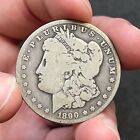 New Listing1890-CC $1 Morgan Silver Dollar - Scarce Better Date Carson City Minted Coin