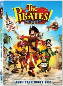 THE PIRATES BAND OF MISFITS - Animated Kids Movie DVD NEW/SEALED