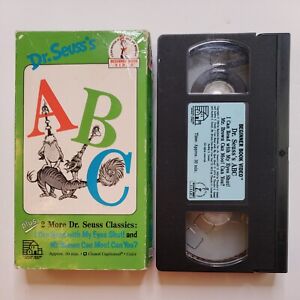 Dr. Seuss's ABC Beginner Book Video (VHS TAPE)